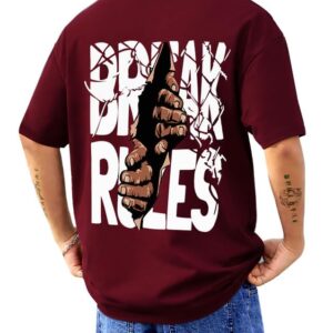Baggy Hip-Hop T-Shirt for Men - Graphic Printed T Shirts || Oversized Men Tshirt || T-Shirts